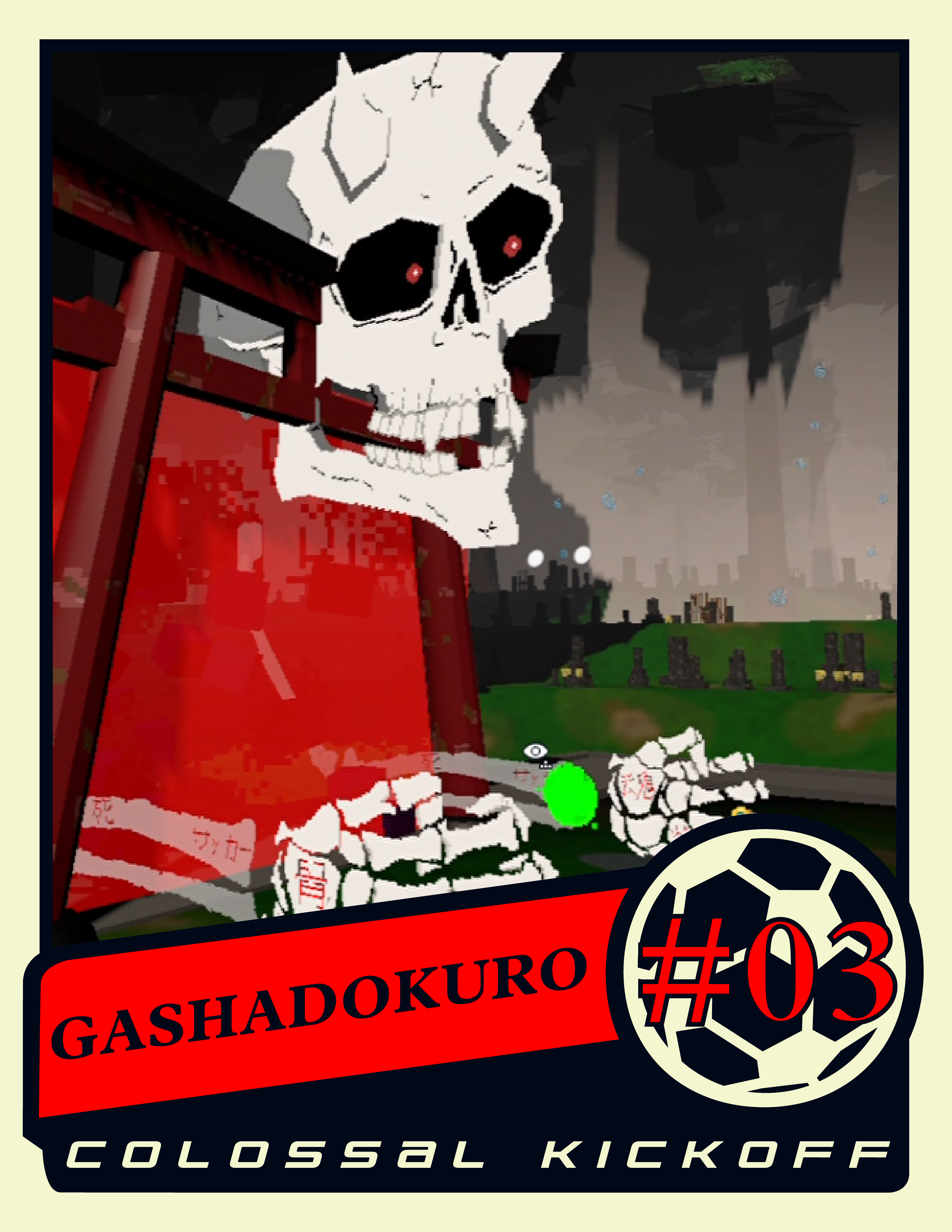 Gashadokuro Trading Card Front