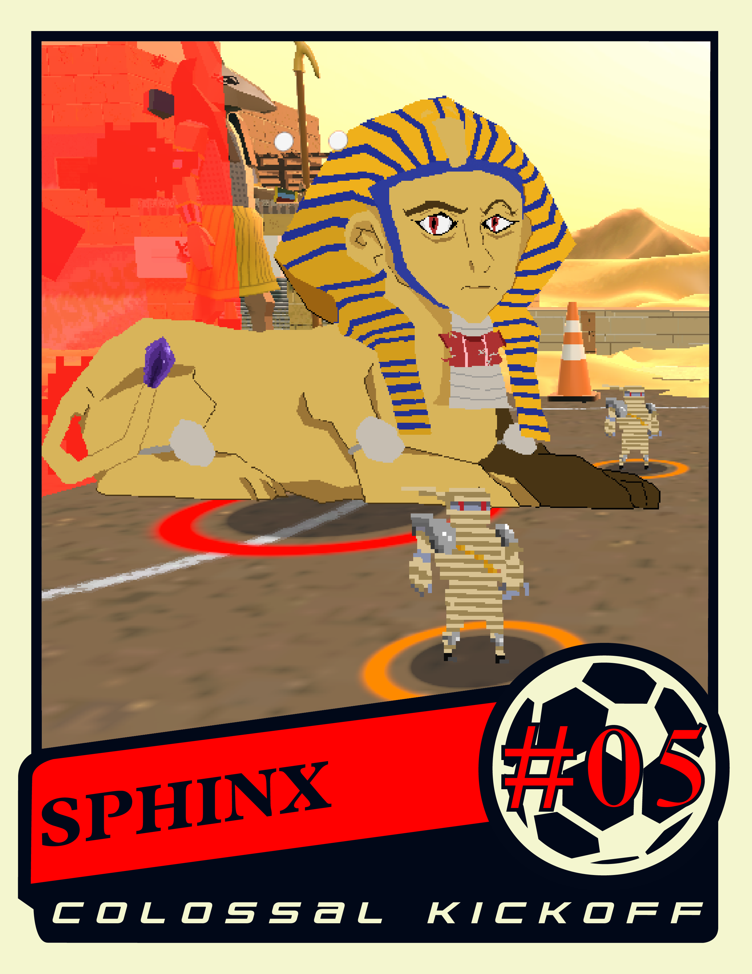 Sphinx Trading Card Front